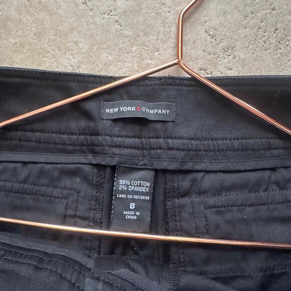 New York and company black pant size 8 - Picture 5 of 7